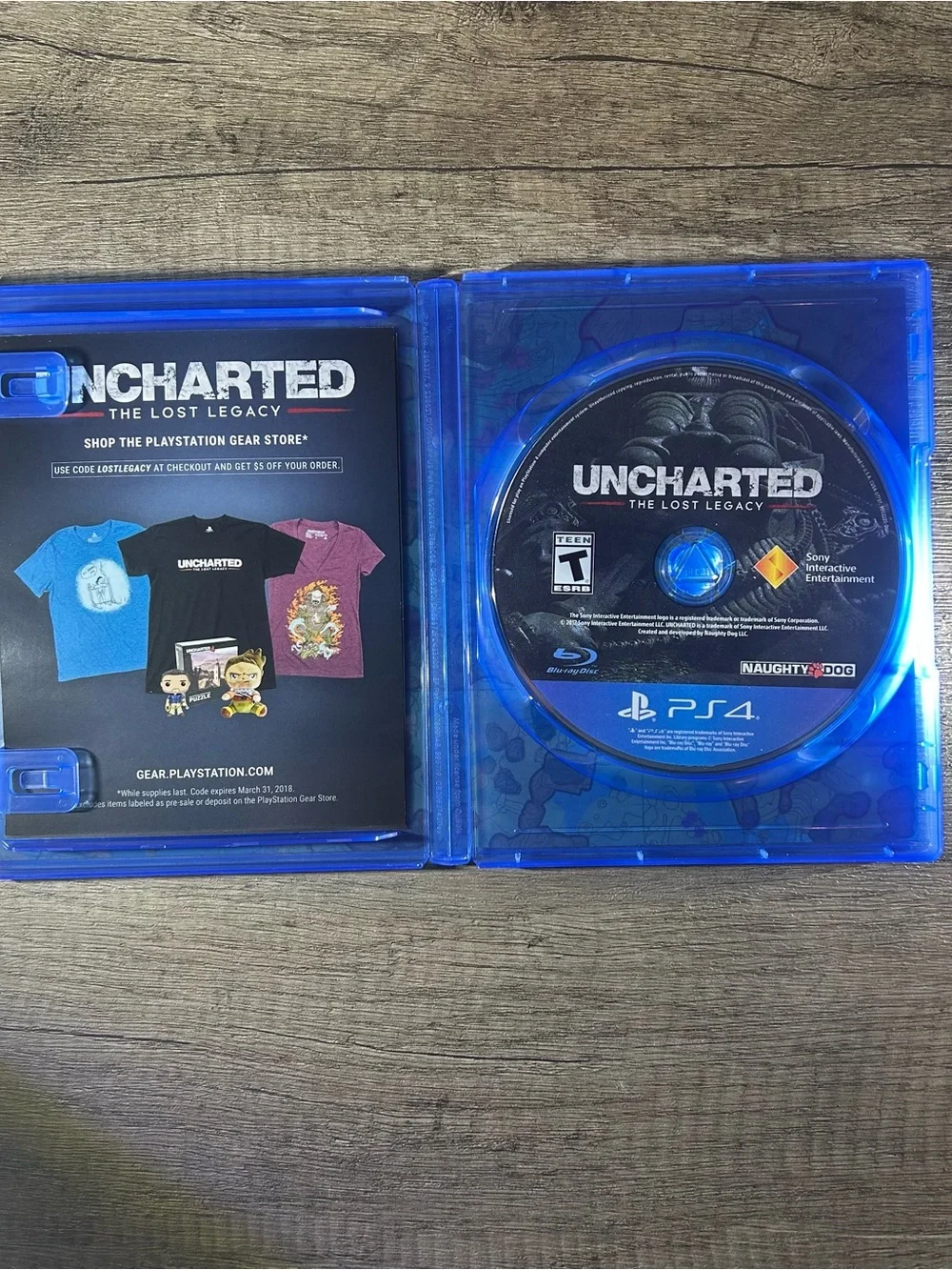 Uncharted: The Lost Legacy PS4 game
